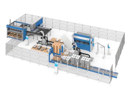 Automated punching & Bending line